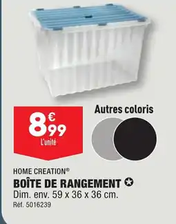 ALDI BOÎTE DE RANGEMENT ✪ offre