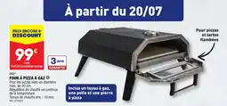 ALDI FOUR À PIZZA À GAZ ✪ offre