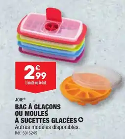 ALDI BAC À GLAÇONS OU MOULES À SUCETTES GLACÉES ✪ Autres modèles disponibles. offre