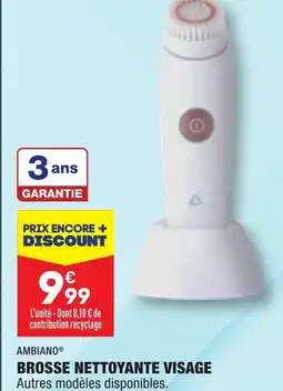 ALDI BROSSE NETTOYANTE VISAGE offre
