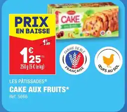 ALDI CAKE AUX FRUITS* offre