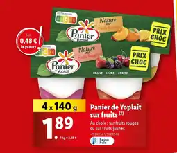 Lidl Panier de Yoplait sur fruits (2) offre