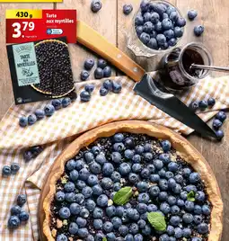 Lidl Tarte aux myrtilles offre