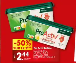 Lidl Pro Activ Tartine offre