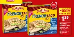 Lidl Old El Paso kit french taco offre