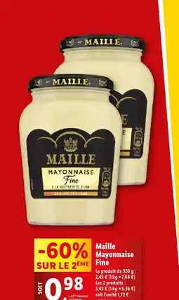 Lidl Maille Mayonnaise Fine offre