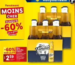 Lidl Bière Mexicaine Camaro* offre