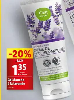 Lidl Gel douche à la lavande offre