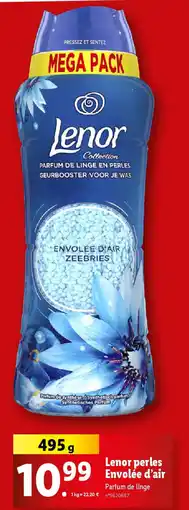 Lidl Lenor perles Envolée d'air offre