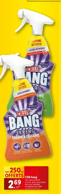 Lidl Cillit bang offre