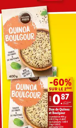 Duo de Quinoa et Boulgour