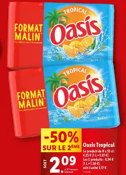 Lidl Oasis Tropical offre