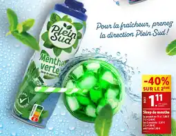 Sirop de menthe