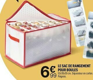 Centrakor Le sac de rangement pour boules offre