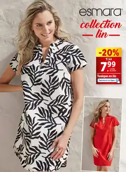 Lidl Tunique en lin offre