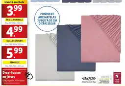 Lidl Drap-housse en jersey offre