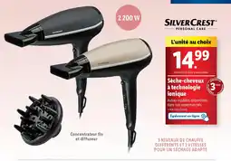 Lidl Sèche-cheveux à technologie ionique offre
