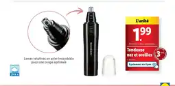 Lidl Tondeuse nez et oreilles offre