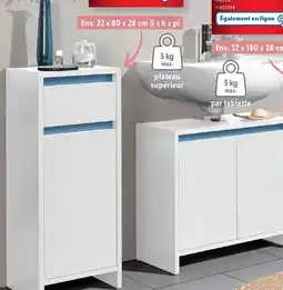 Lidl Meuble de salle de bains offre