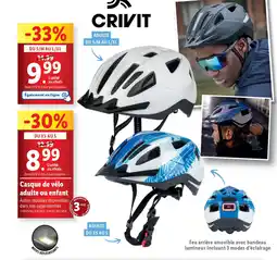 Lidl Casque de vélo adulte ou enfant offre