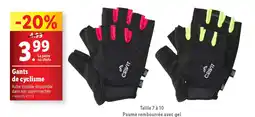 Lidl Gants de cyclisme offre