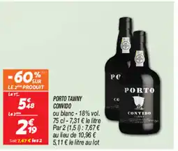 Netto PORTO TAWNY CONVIDO offre