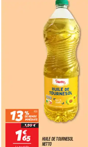 Netto HUILE DE TOURNESOL NETTO offre