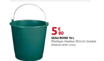 Rural Master SEAU ROND 16 L offre