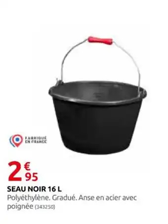 Rural Master SEAU NOIR 16 L offre