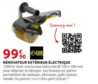 Rural Master RÉNOVATEUR EXTÉRIEUR ÉLECTRIQUE offre