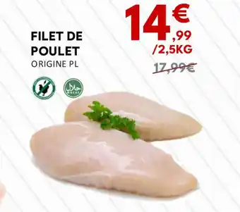 Hmarket FILET DE POULET offre