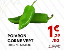 Hmarket POIVRON CORNE VERT offre
