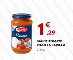 Hmarket SAUCE TOMATE RICOTTA BARILLA offre