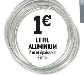 Centrakor Le fil aluminium offre