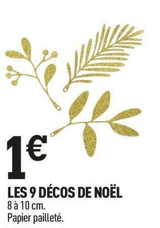 Les 9 décos de noël