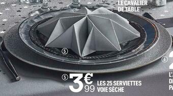 Les 25 serviettes voie sèche