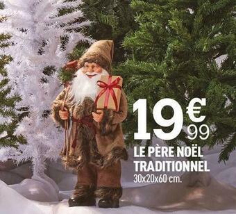 Le père noël traditionnel