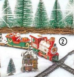 Le village train led
