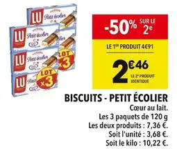 Supeco LU BISCUITS offre