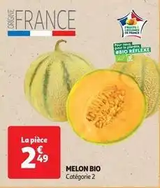 Auchan Supermarché Melon bio offre