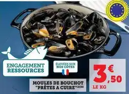 Hyper U Moules de bouchot prêtes a cuire offre