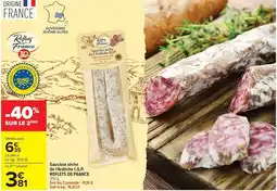 Match Charal - carpaccio offre