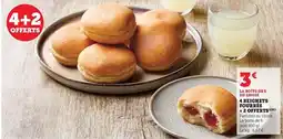 Hyper U 4 beignets fourres + 2 offerts offre