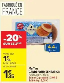 Match Cora - batonnets glacés offre