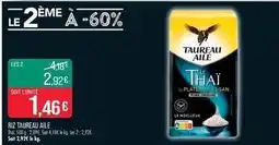 Match Taureau ailé - riz offre