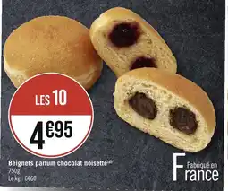 Casino Supermarchés Beignets parfum chocolat noisette offre