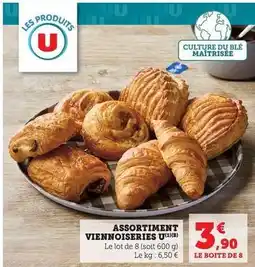 Hyper U U - assortiment viennoiseries offre