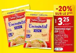 Lidl Chêne d'argent - emmental rape zip offre