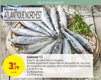 Intermarché SARDINE offre