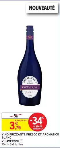 VINO FRIZZANTE FRESCO ET AROMATICO BLANC